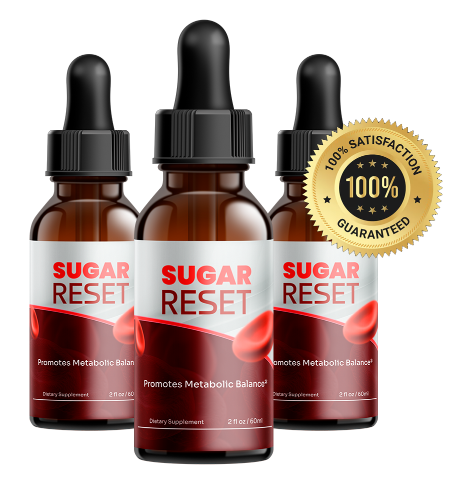 Sugar Reset bottle with 60-day guarantee
